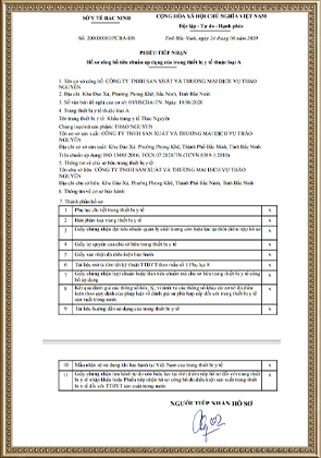 CÔNG TY TNHH SX & TM DV THẢO NGUYÊN
