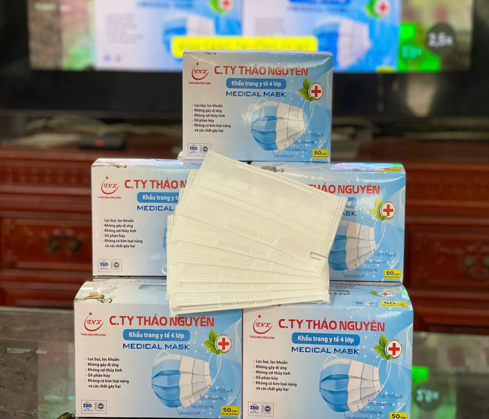 Khẩu trang y tế 4 lớp