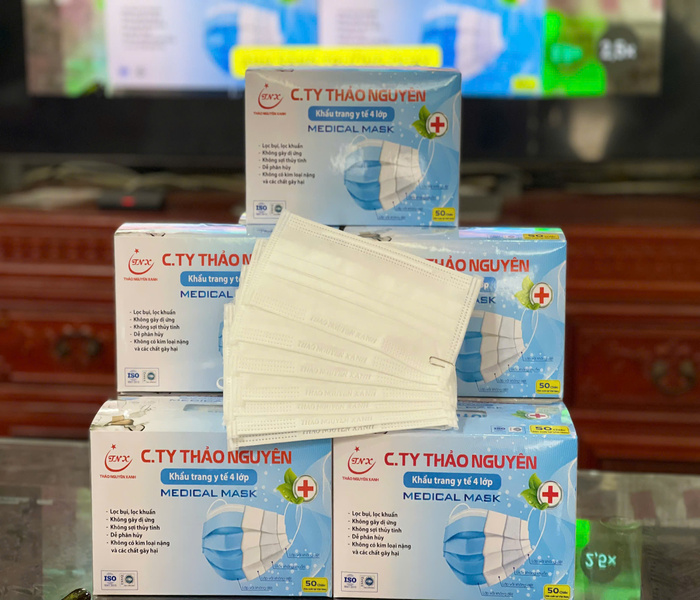 Khẩu trang y tế 4 lớp